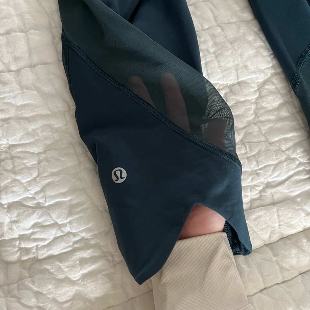 Lululemon Leggings in Teal Size 6